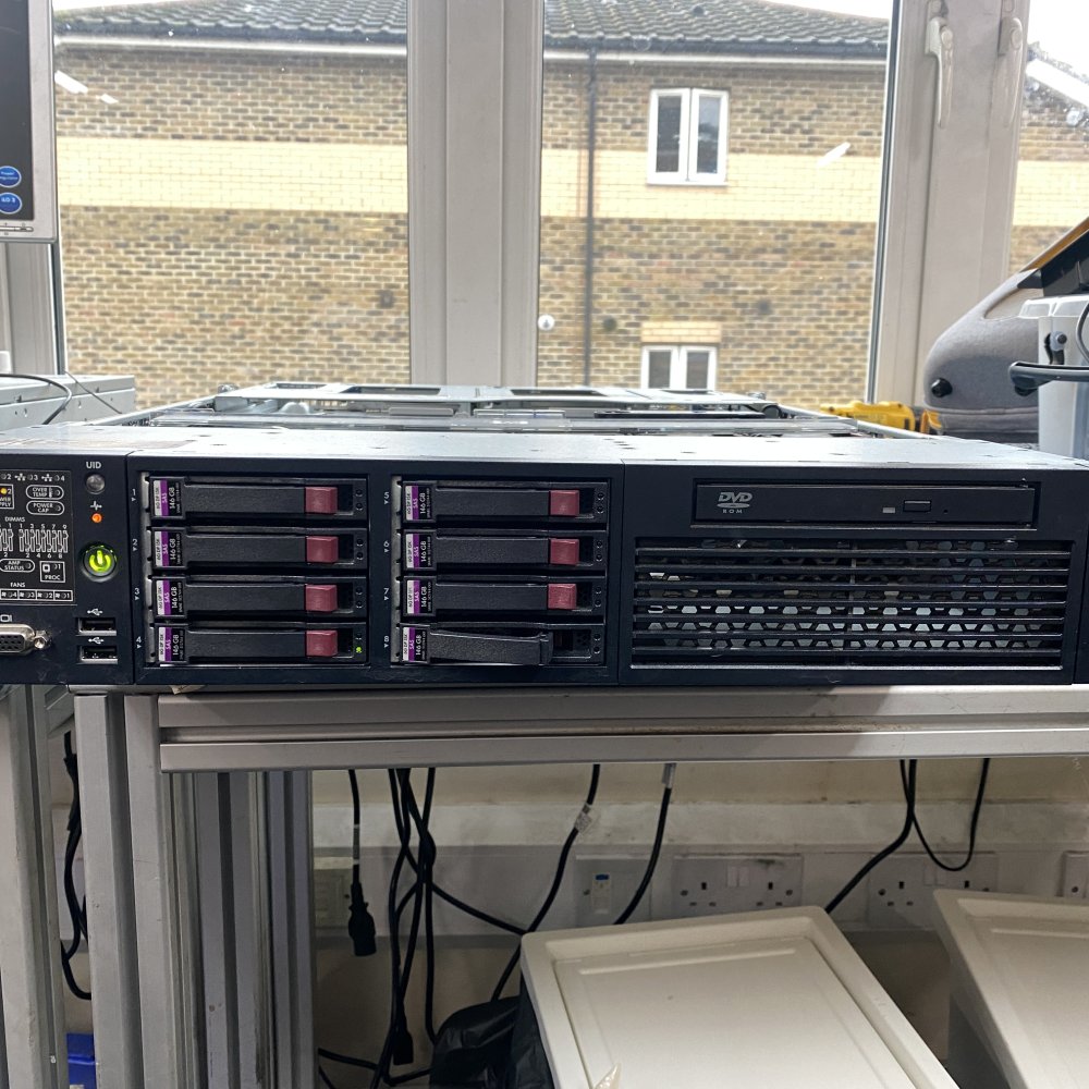 HP ProLiant DL380 G7 Server 2x Xeon E5640 32GB RAM 1.17TB SAS RAID