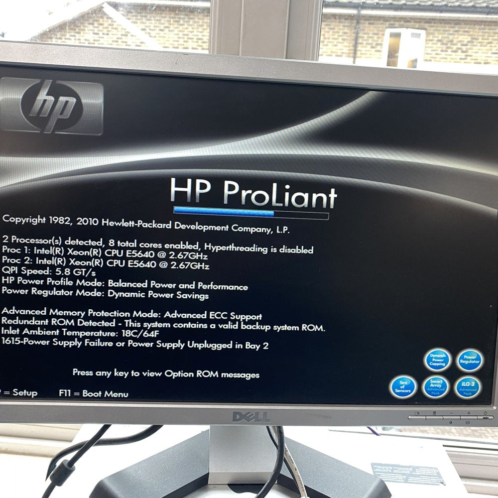 HP ProLiant DL380 G7 Server 2x Xeon E5640 32GB RAM 1.17TB SAS RAID