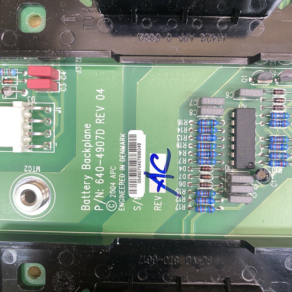 APC UPS Battery Backplane 640-4907D REV 04 Interface Set of 6 Units