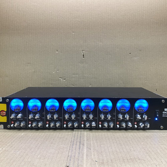Professional Optical Compressor, 8-Channel SM Pro Audio OC8E, ADAT Output