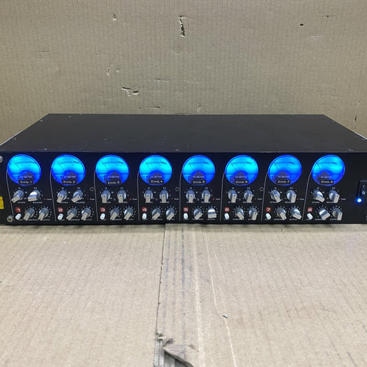 Professional Optical Compressor, 8-Channel SM Pro Audio OC8E, ADAT Output
