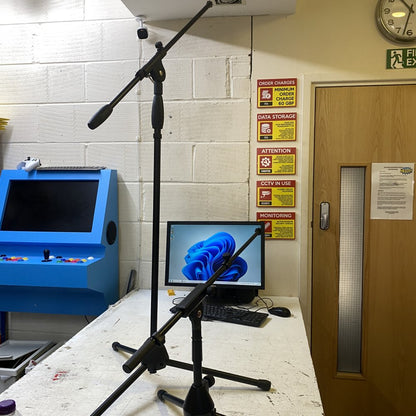 Professional Mic Stand Set with Boom Arm for Studio Recording & Live