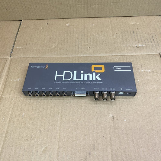 3G-SDI to HDMI DVI Converter Blackmagic Design LUT 10-bit Color Precision