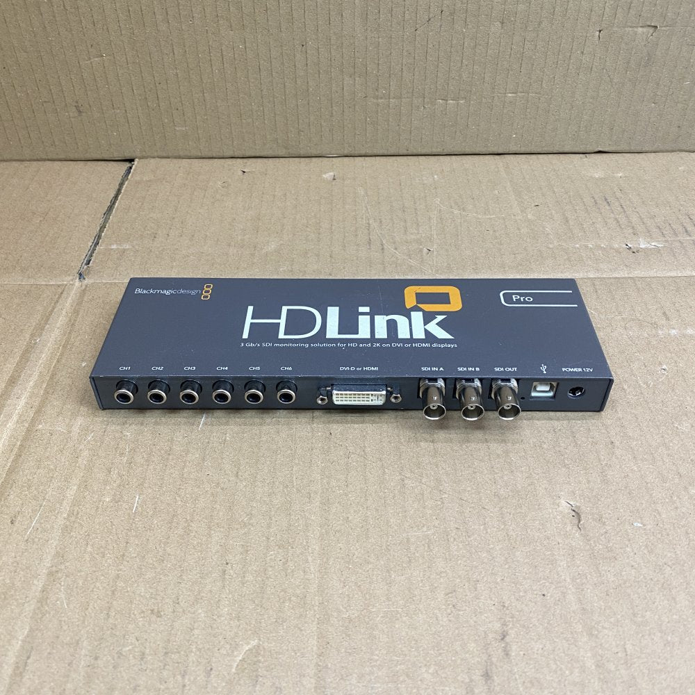 3G-SDI to HDMI DVI Converter Blackmagic Design LUT 10-bit Color Precision