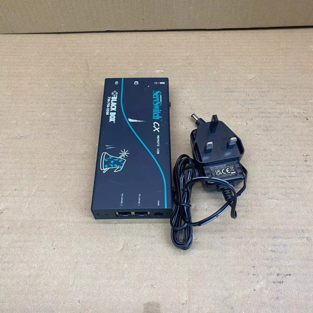 Remote USB KVM Extender Black Box KV04AUS-REM 300m Control Professional