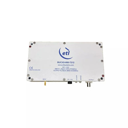 Commercial Block Up Converter ETL BUCX5-860-7212 S-Band to X-Band