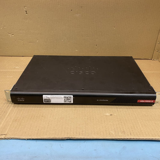 Cisco ASA5508-X Next-Gen Firewall 8-Port Ethernet Security 1U Rack-Mount