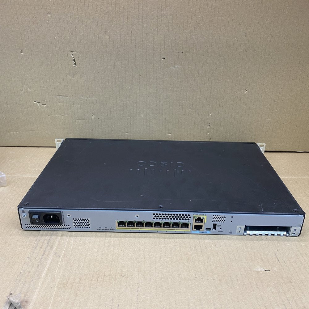 Cisco ASA5508-X Next-Gen Firewall 8-Port Ethernet Security 1U Rack-Mount