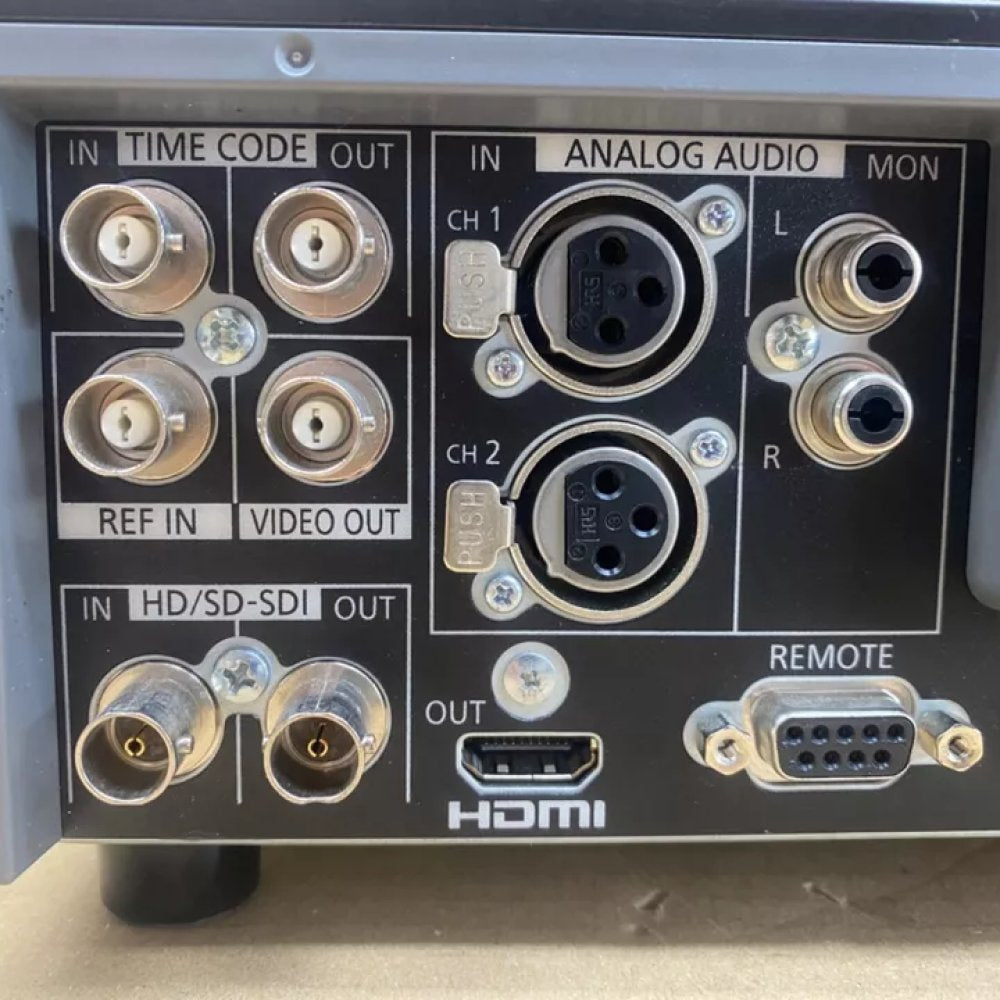 Panasonic AVC-Intra Deck Recorder AG-HPD24 SDI HDMI Broadcast 1080p