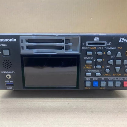 Panasonic AVC-Intra Deck Recorder AG-HPD24 SDI HDMI Broadcast 1080p