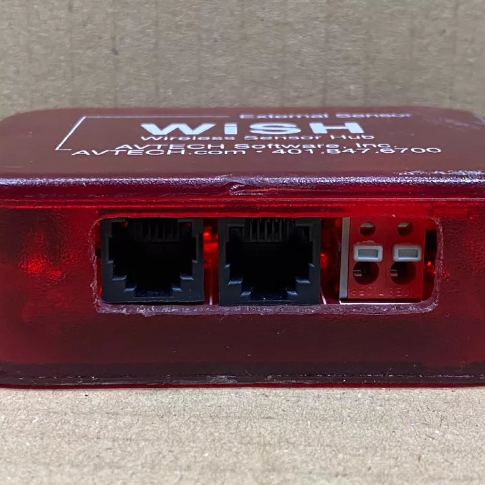 Wireless Sensor Hub AVTECH WiSH Room Alert Monitoring Ethernet Connectivity