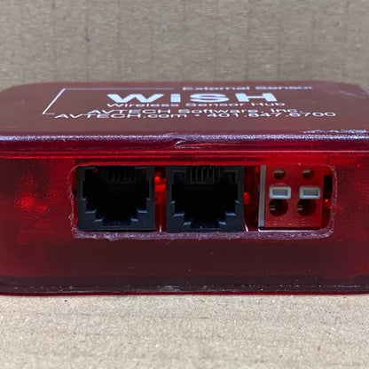Wireless Sensor Hub AVTECH WiSH Room Alert Monitoring Ethernet Connectivity