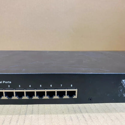 Industrial RS-232 Serial Device Server 8-Port Moxa Rackmount RJ45 100-240V