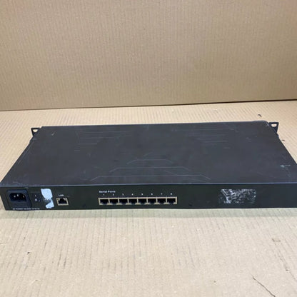 Industrial RS-232 Serial Device Server 8-Port Moxa Rackmount RJ45 100-240V