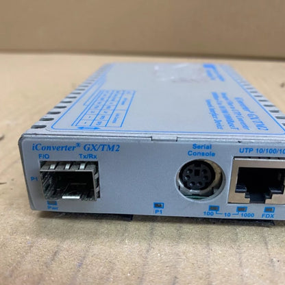 SNMP Fiber Media Converter Gigabit Ethernet 10/100/1000 GX TM2 4K