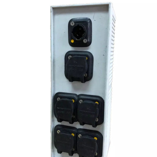 Professional IEC Power Distribution, Neutrik Rack Case Unwired, 4K Compatible
