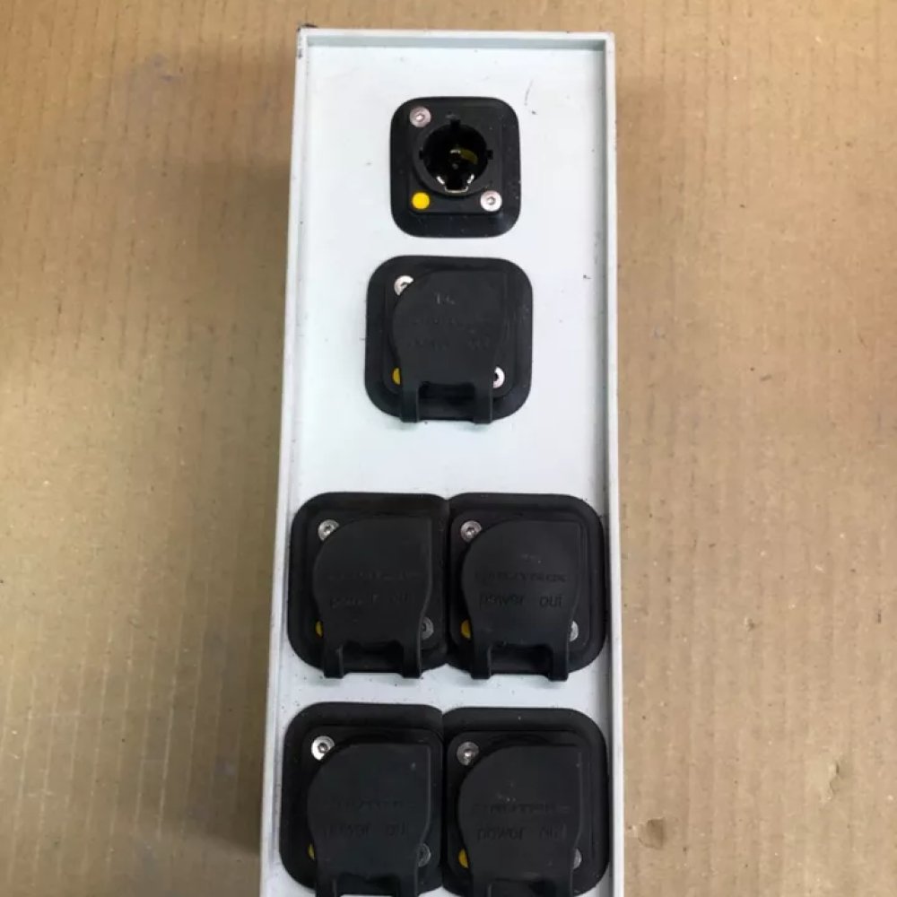Professional IEC Power Distribution, Neutrik Rack Case Unwired, 4K Compatible