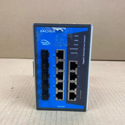 Industrial Ethernet Switch Moxa EDS-G509-T 9-Port -40 to 75C, Ethernet