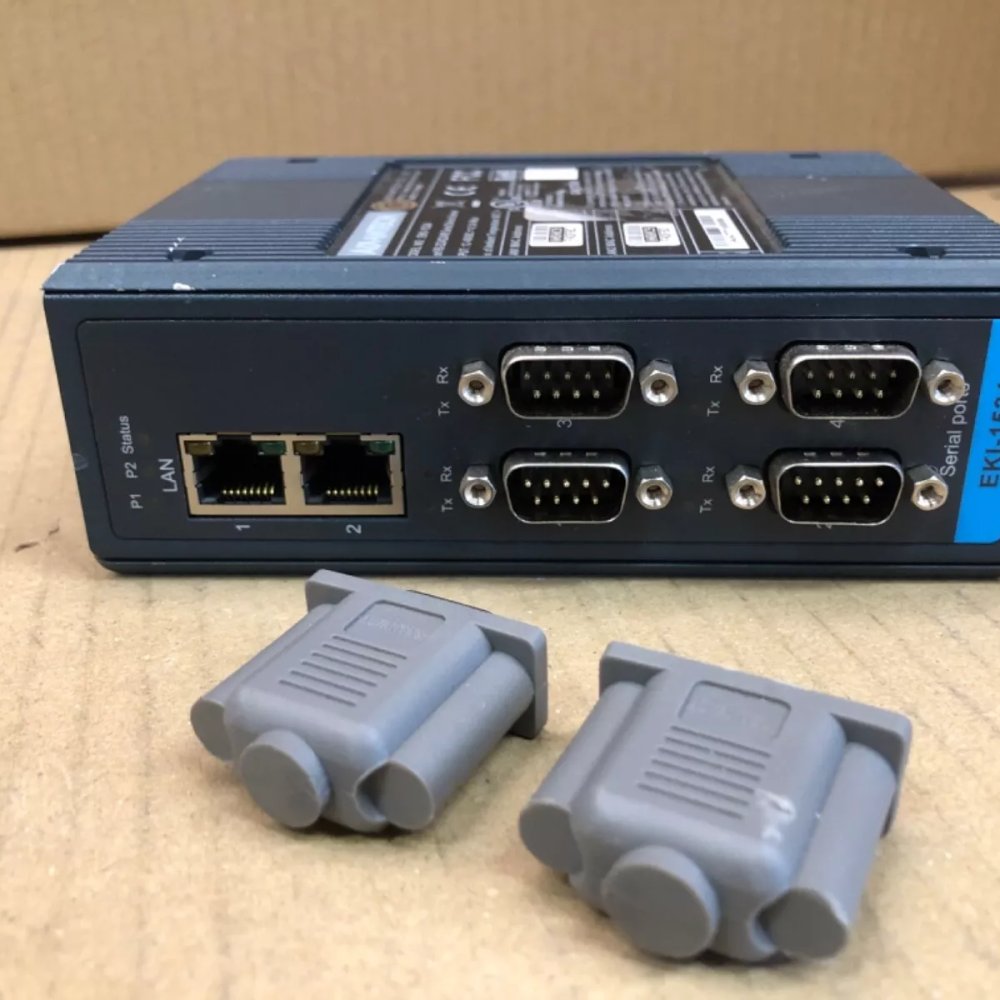 Industrial RS-485 Serial Ethernet Server Advantech EKI-1524 Redundancy