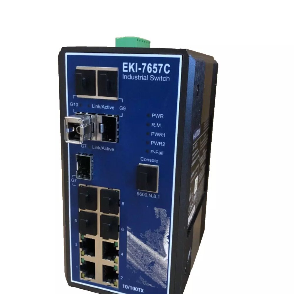 Industrial Ethernet Switch Advantech EKI-7654C 4+2G Ports Ethernet