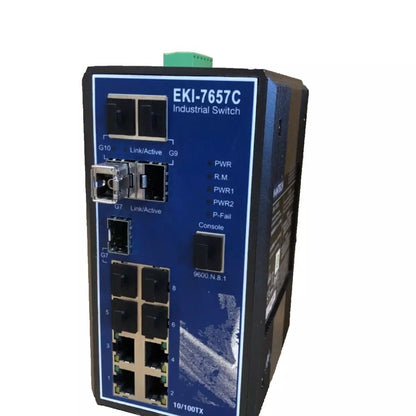 Industrial Ethernet Switch Advantech EKI-7654C 4+2G Ports Ethernet