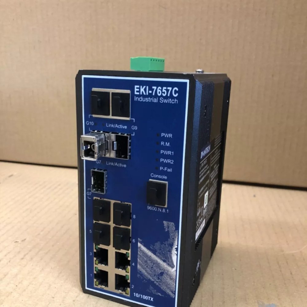 Industrial Ethernet Switch Advantech EKI-7654C 4+2G Ports Ethernet