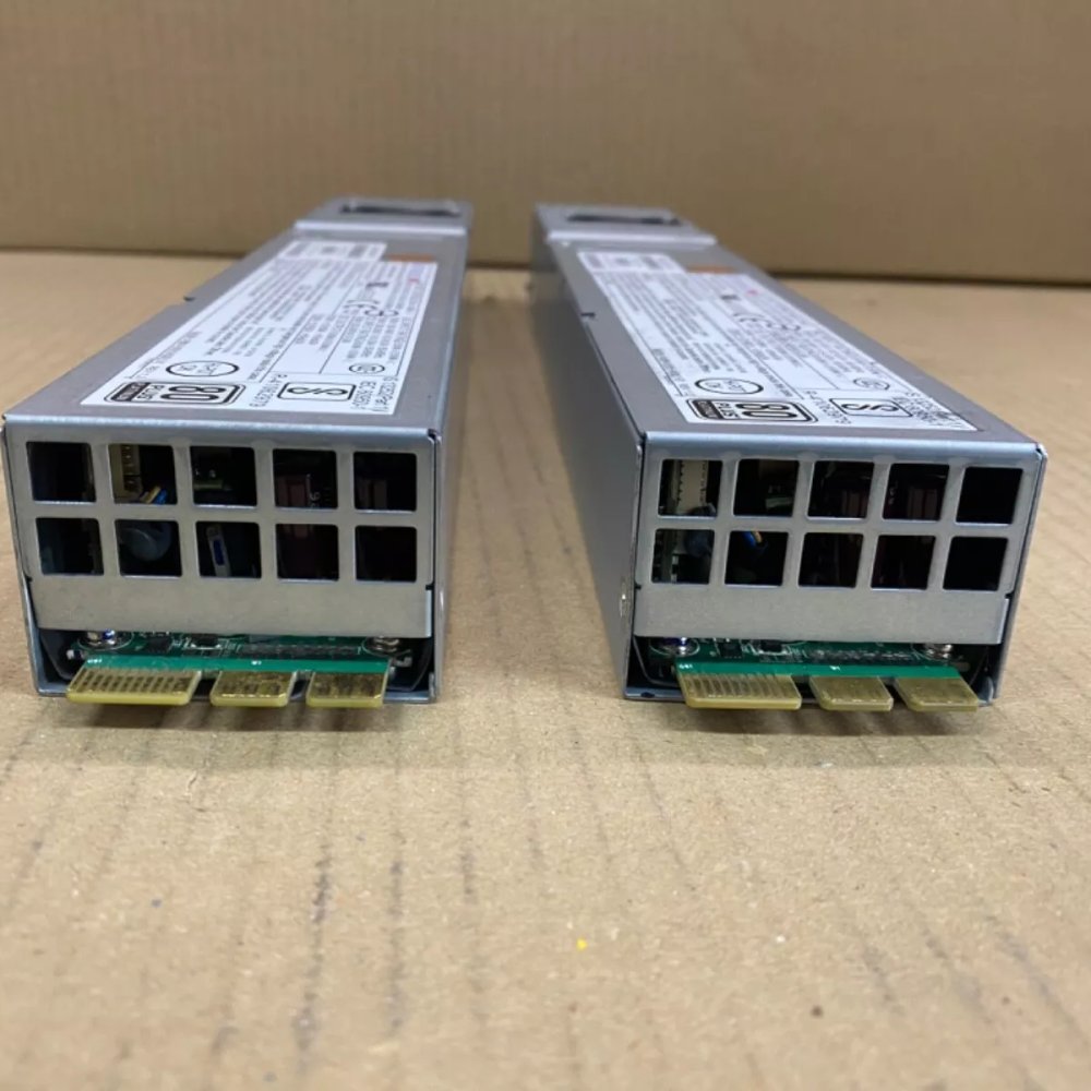 Redundant 750W Power Supply, Supermicro PWS-706P-1R 1U Hot-Swap, 80 Plus