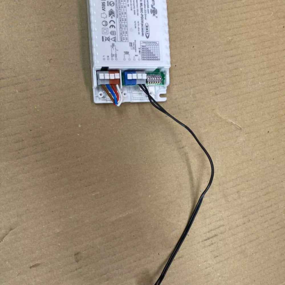 Dimmable Flicker-Free LED Driver, Merrytek ML50C-PDiiV, 50W SELV DALI