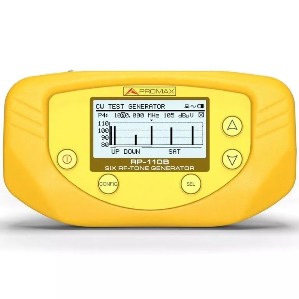 Professional Coaxial RF-Tone Generator PROMAX RP-110B USB 6 Frequencies