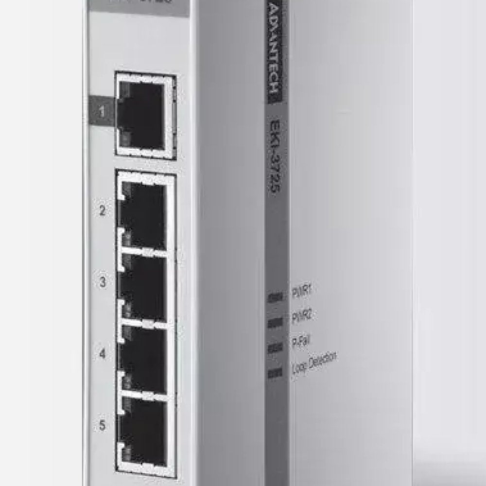 Industrial Ethernet Switch Advantech EKI-3725 QoS Loop 10/100/1000 Mbps