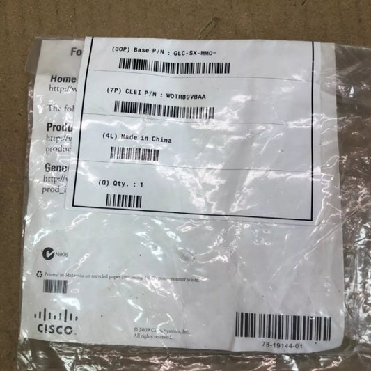Cisco GLC-SX-MMD 1000BASE-SX Multi-Mode SFP Transceiver Module Ethernet