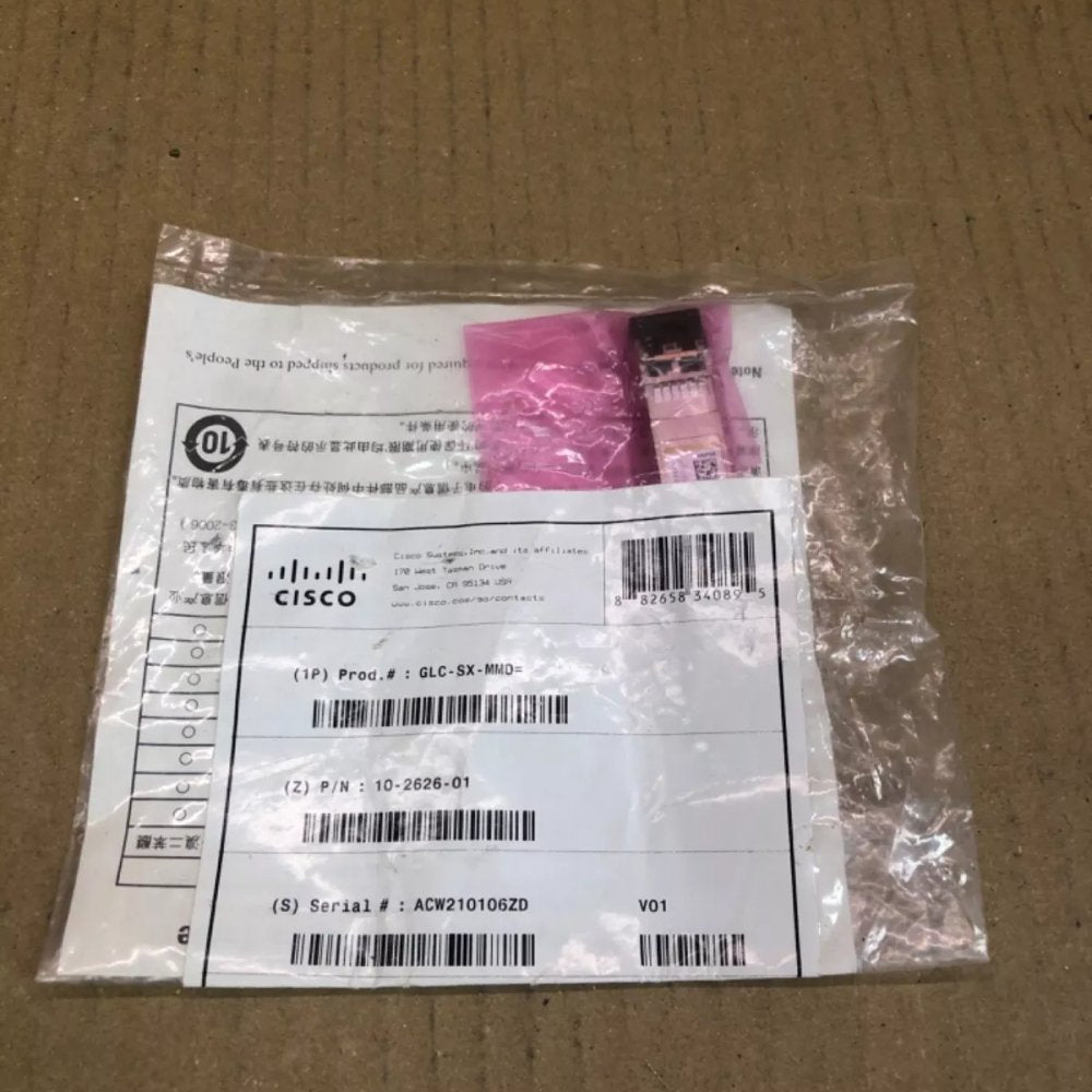 Cisco GLC-SX-MMD 1000BASE-SX Multi-Mode SFP Transceiver Module Ethernet