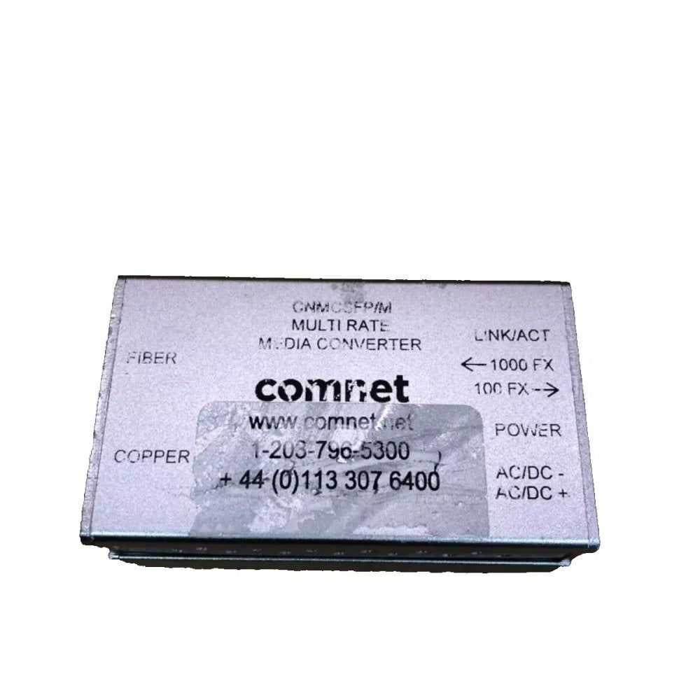 Industrial Gigabit Fiber Media Converter Comnet CNGE4US Ethernet 10/100/1000