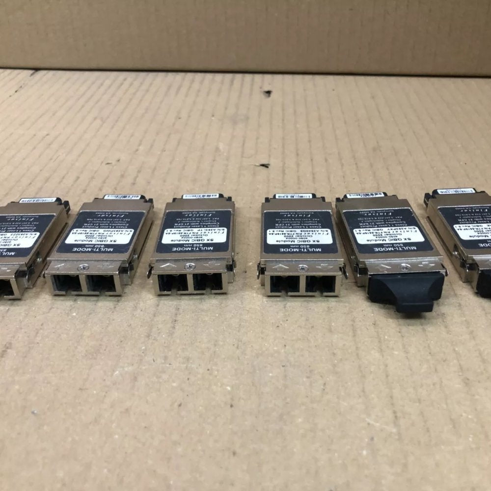 Multi-Mode 850nm SX Transceiver Finisar GBIC Modules x6 Networking Ethernet