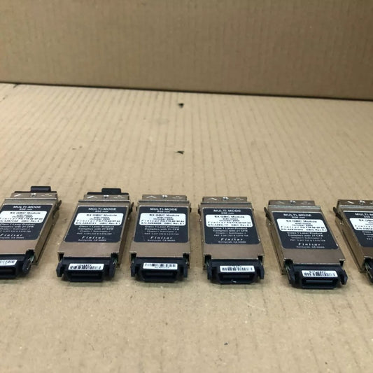 Multi-Mode 850nm SX Transceiver Finisar GBIC Modules x6 Networking Ethernet