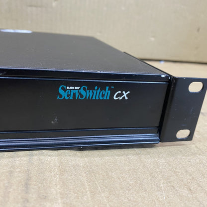 Black Box ServSwitch CX KV0416A-R2 16-Port Rackmount Analog KVM Switch - Used
