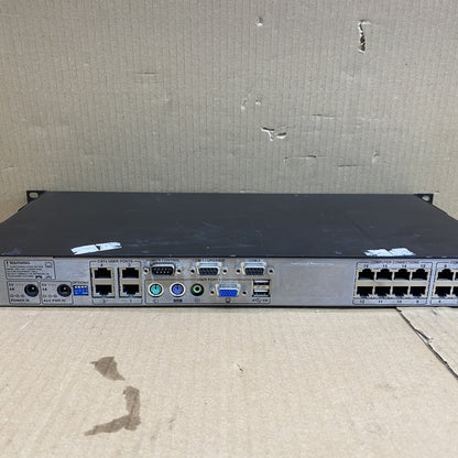 Black Box ServSwitch CX KV0416A-R2 16-Port Rackmount Analog KVM Switch - Used