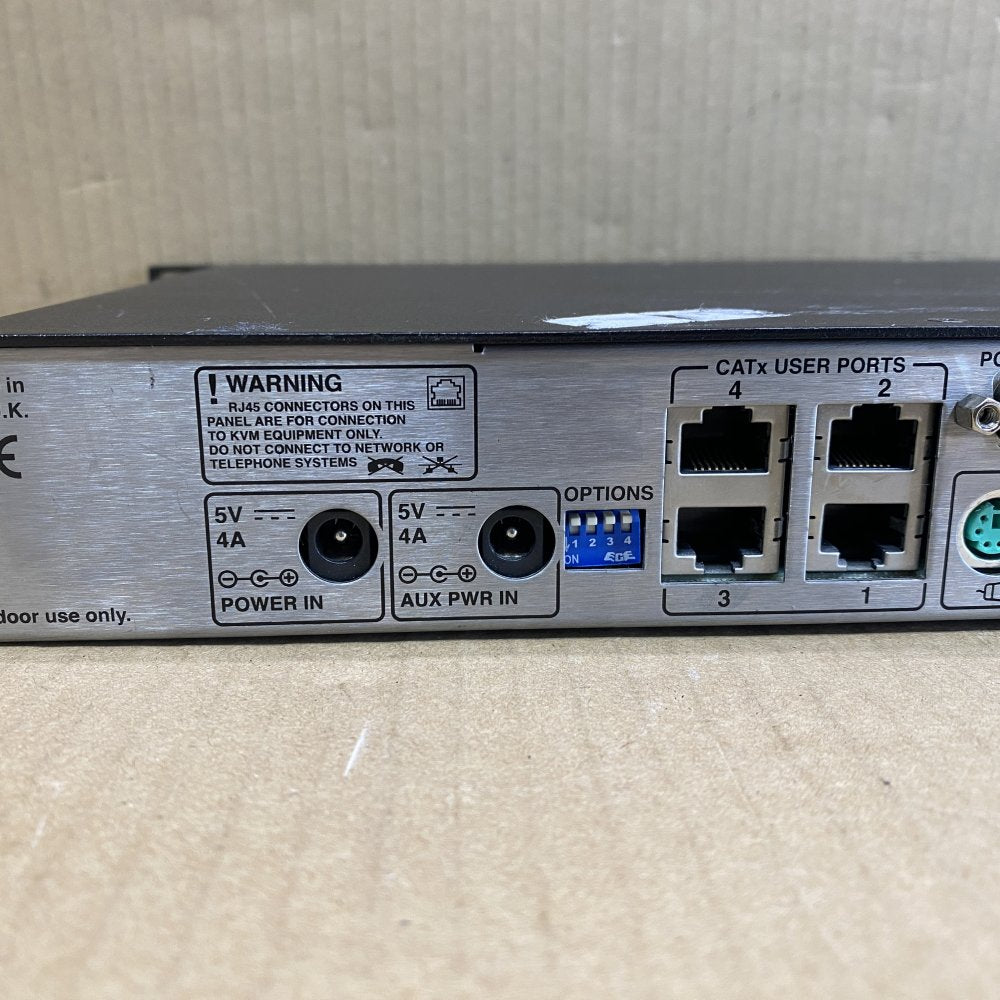 Analog KVM Switch Black Box ServSwitch CX KV0416A-R2 Ethernet Rack-Mount
