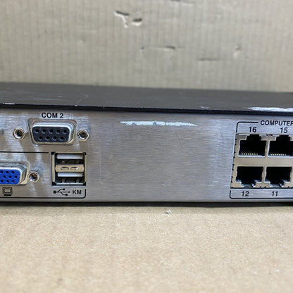 Black Box ServSwitch CX KV0416A-R2 16-Port Rackmount Analog KVM Switch - Used