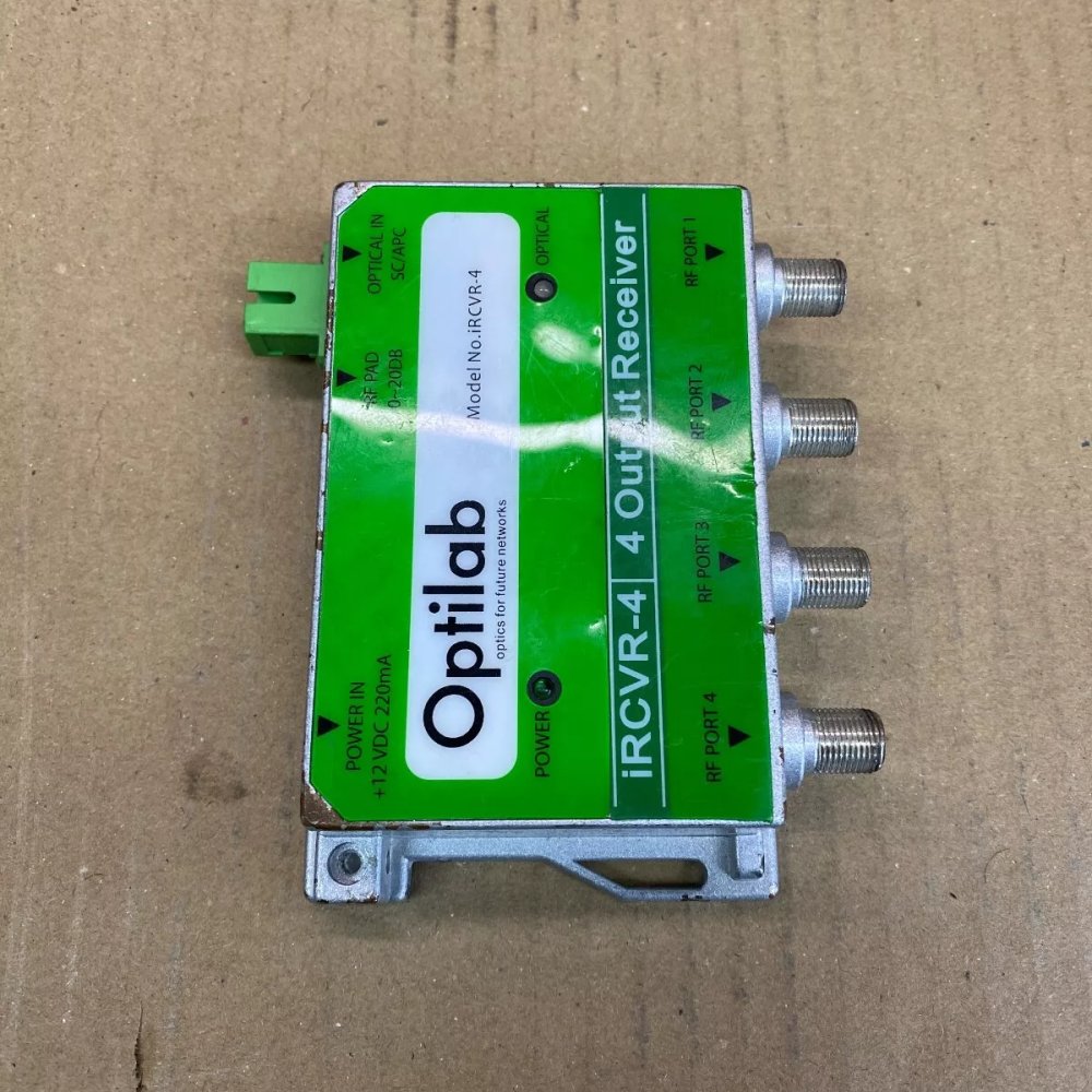 HFC PON Deep Fiber Optical Receiver, Optilab iRCVR-4, Compact Design