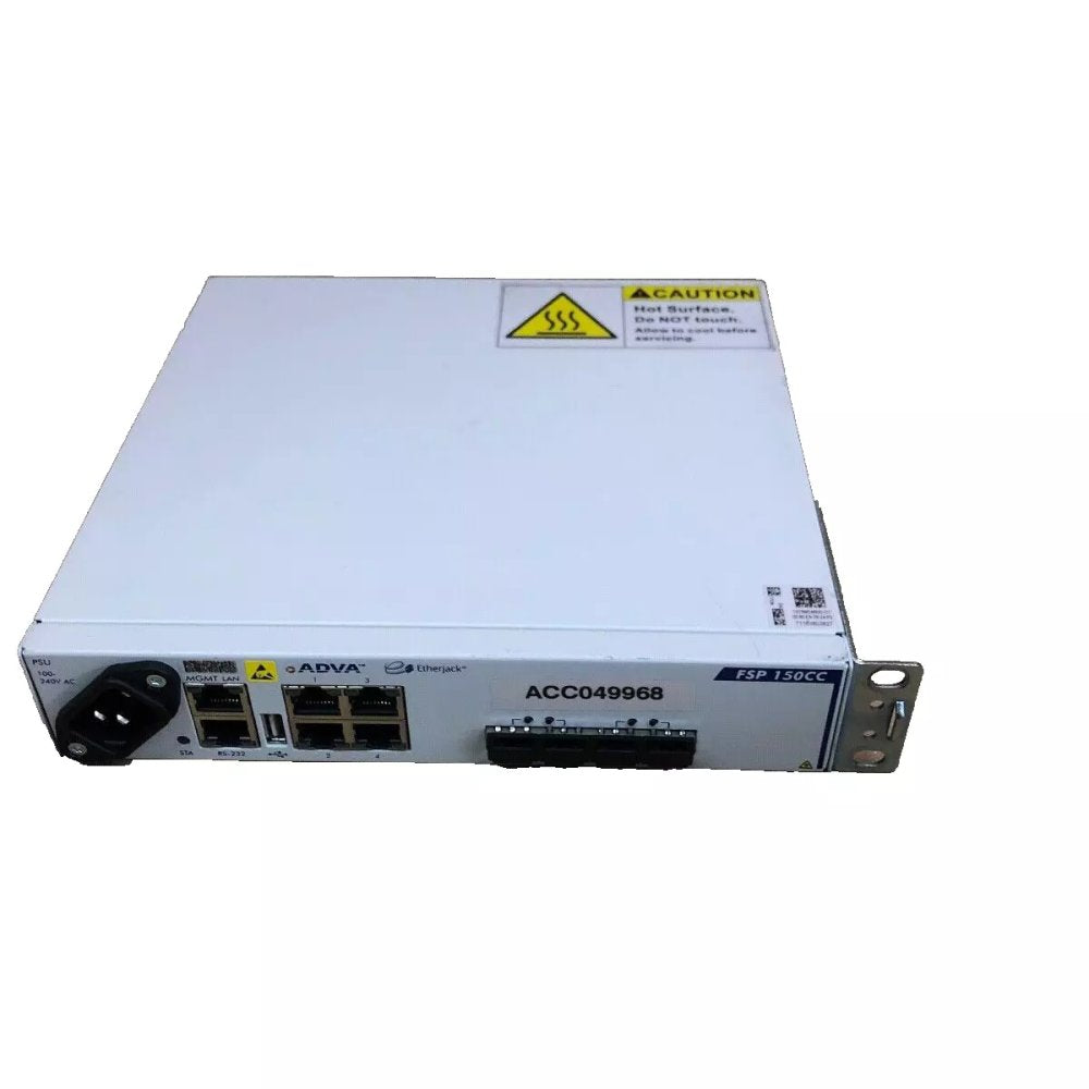 Optical Fibre Access Device, ADVA FSP 150CC-GE112, Gigabit Ethernet