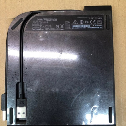 Portable USB DVD Writer, Buffalo, Cyberlink, Slim, M-Disc Support