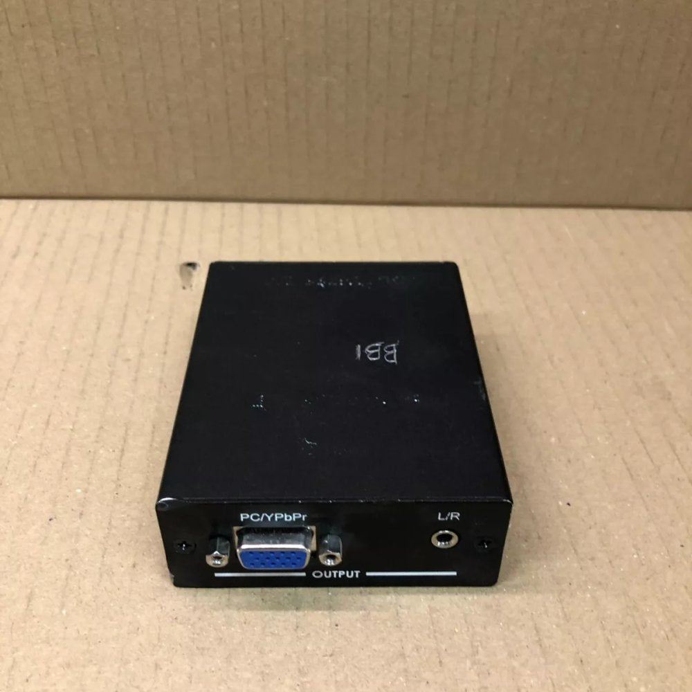 HDMI to VGA 1080p Converter Adapter with Audio Support, High Resolution