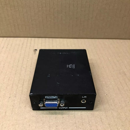 HDMI to VGA 1080p Converter Adapter with Audio Support, High Resolution