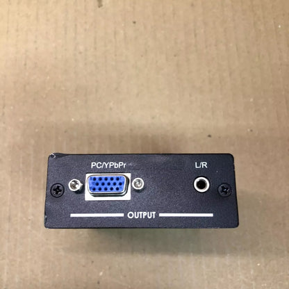 HDMI to VGA 1080p Converter Adapter with Audio Support, High Resolution