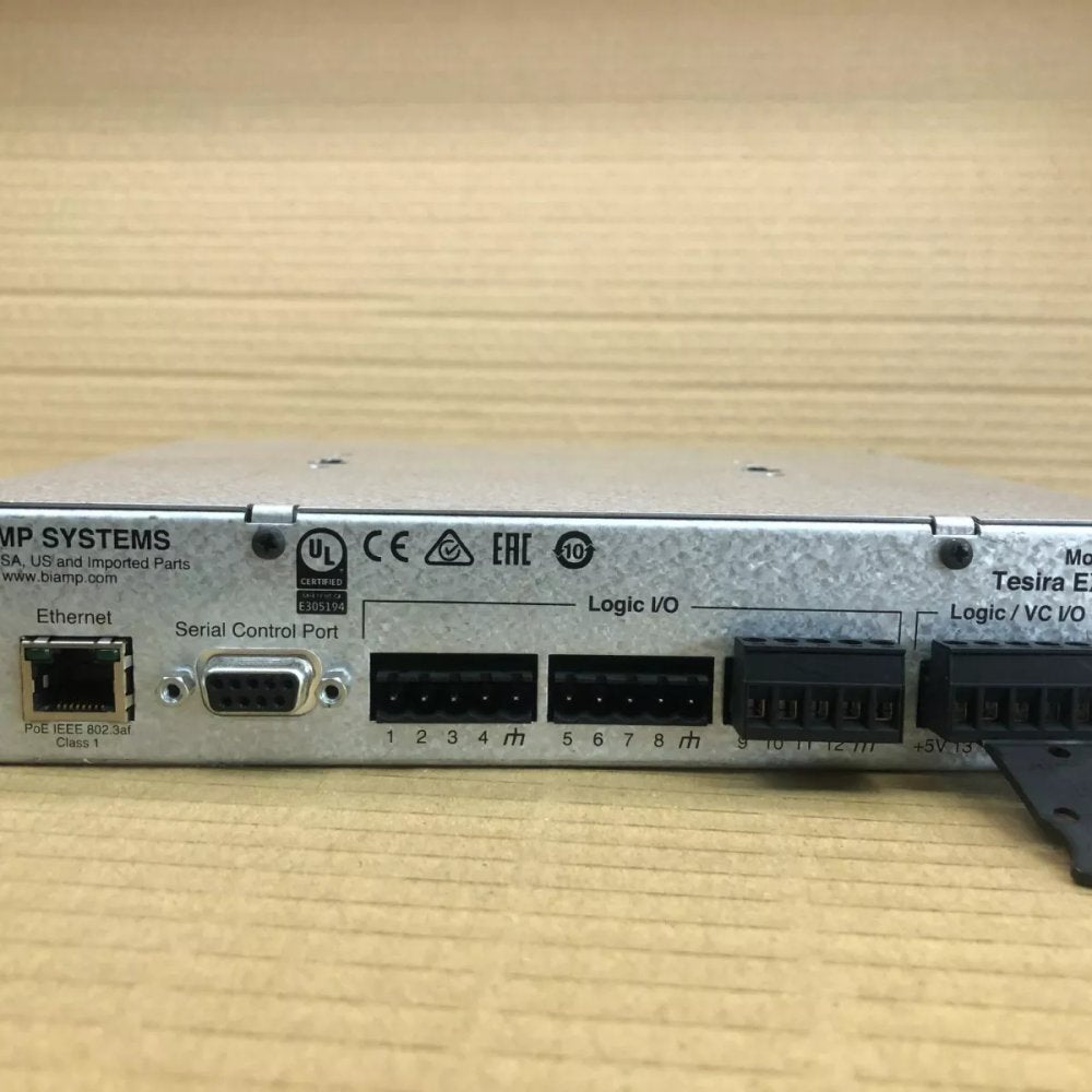 Professional AVB PoE Logic Box Biamp Tesira EX-LOGIC 16 IO Serial Port