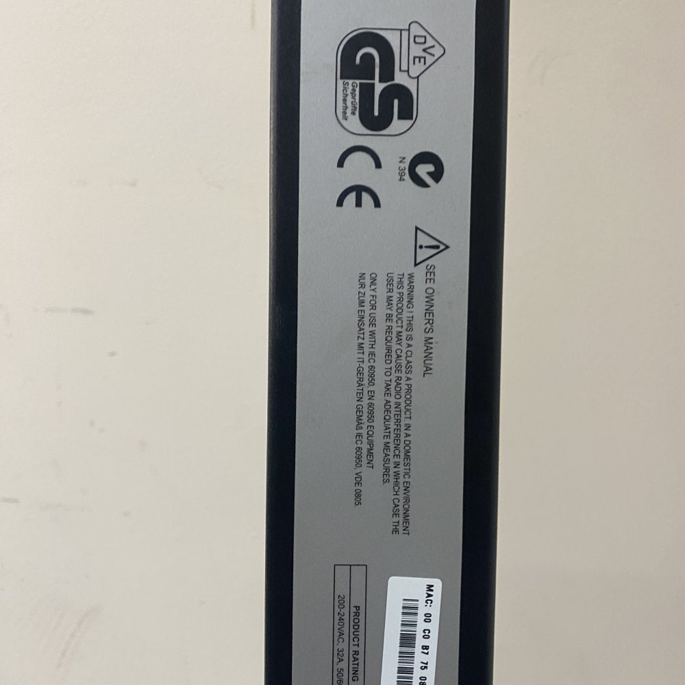 Switched Metered PDU, APC AP7953 32A,Rack-Mount, Data Centre - FULLY TESTED