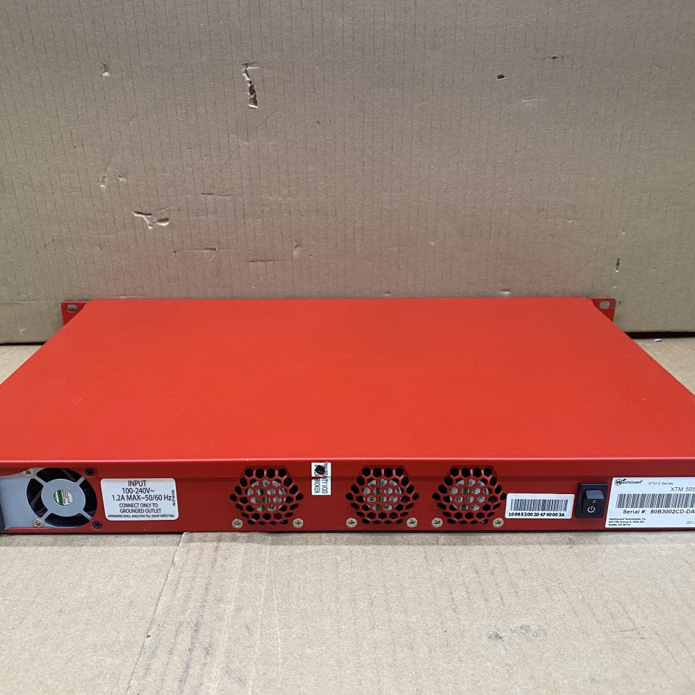 Firewall VPN Appliance WatchGuard XTM 505 High Throughput Secure WAN