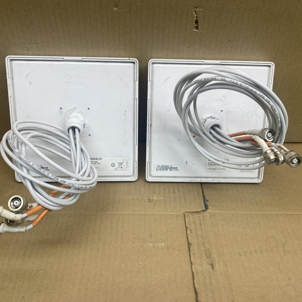 Dual-Band Omni Antennas Cisco AIR-ANT2524V4C-R MIMO 2.4/5GHz RP-TNC