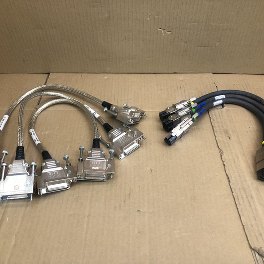 Cisco StackWise Power Stacking Cables CAB-SPWR-30CM & STACK-T1 3 Sets